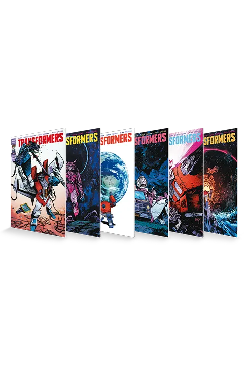 saldapress-transformers-pack-7-12-secondo-arco-narrativo-in-6-albi-da-collezione image 1