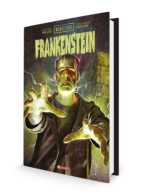 saldapress-frankenstein-universal-monsters-graphic-novel-di-mary-shelley image 1