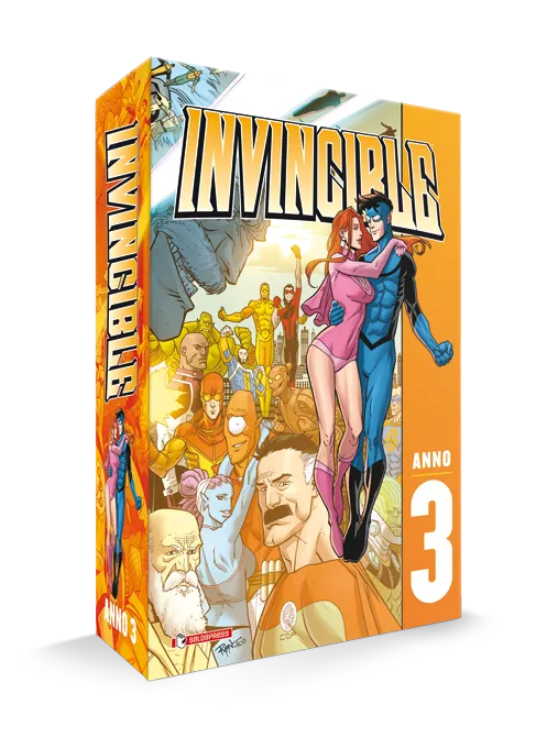 saldapress-invincible-cofanetto-anno-3-box-vuoto-rigido-25-36 image 1