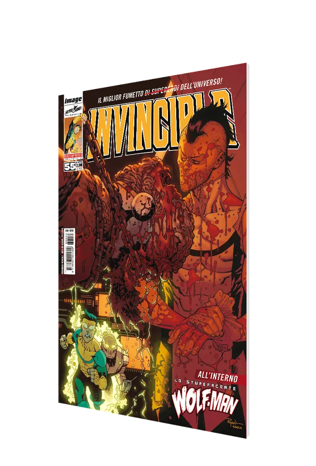 saldapress-invincible-55-fumetto-di-robert-kirkman-con-sismic-e-wolf-man image 1