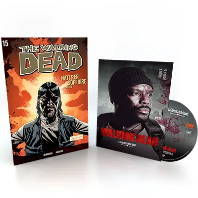 saldapress-the-walking-dead-ediz-gds-15-dvd-albi-twd-43-45-e-episodi-tv image 1