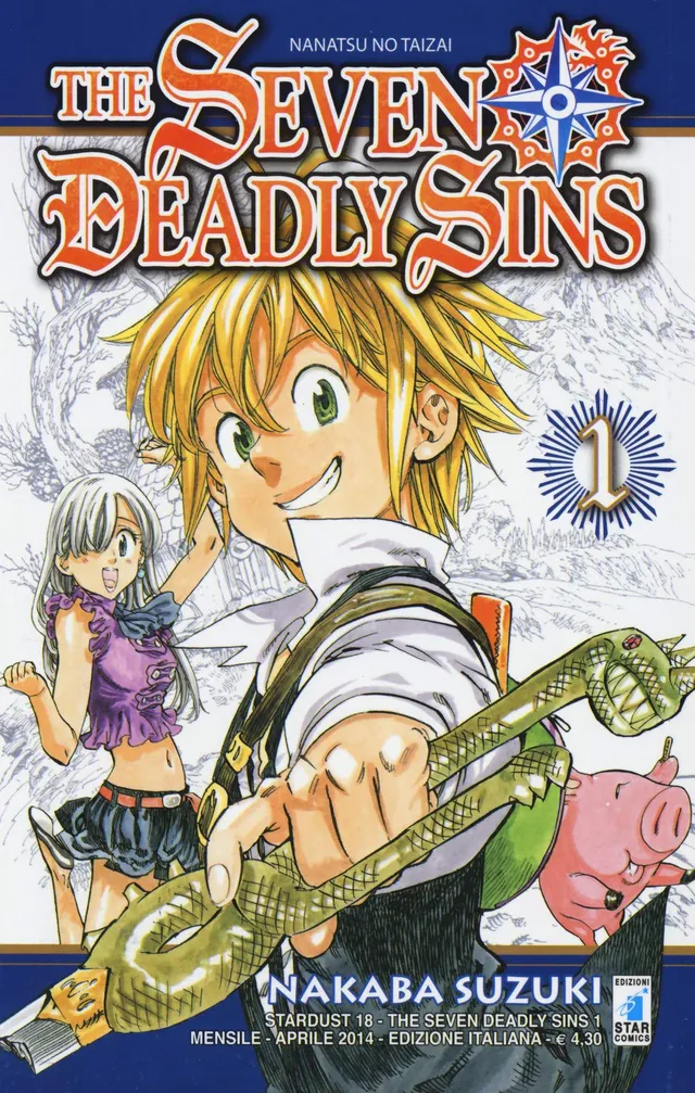 star-comics-the-seven-deadly-sins-vol-1-manga image 1
