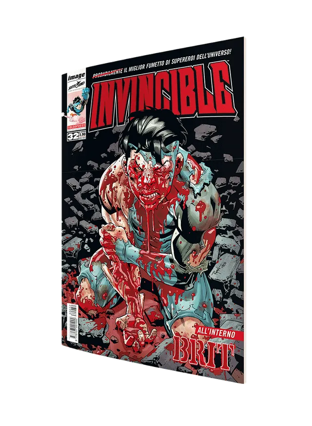 saldapress-invincible-32-conquest-contro-invincible-albo-singolo image 1