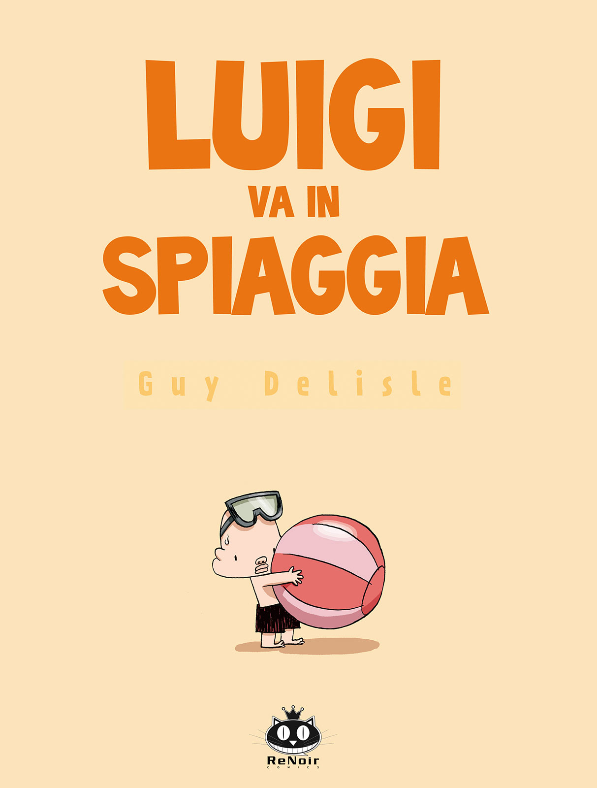 renoir-comics-luigi-va-in-spiaggia-guy-delisle image 1