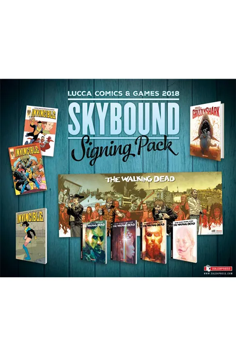 saldapress-skybound-signing-pack-b-pacchetto-esclusivo-lucca-comics-games-2018 image 1