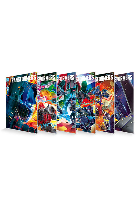 saldapress-transformers-pack-1-6-sei-albi-variant-connecting-di-orlando-arocena image 1