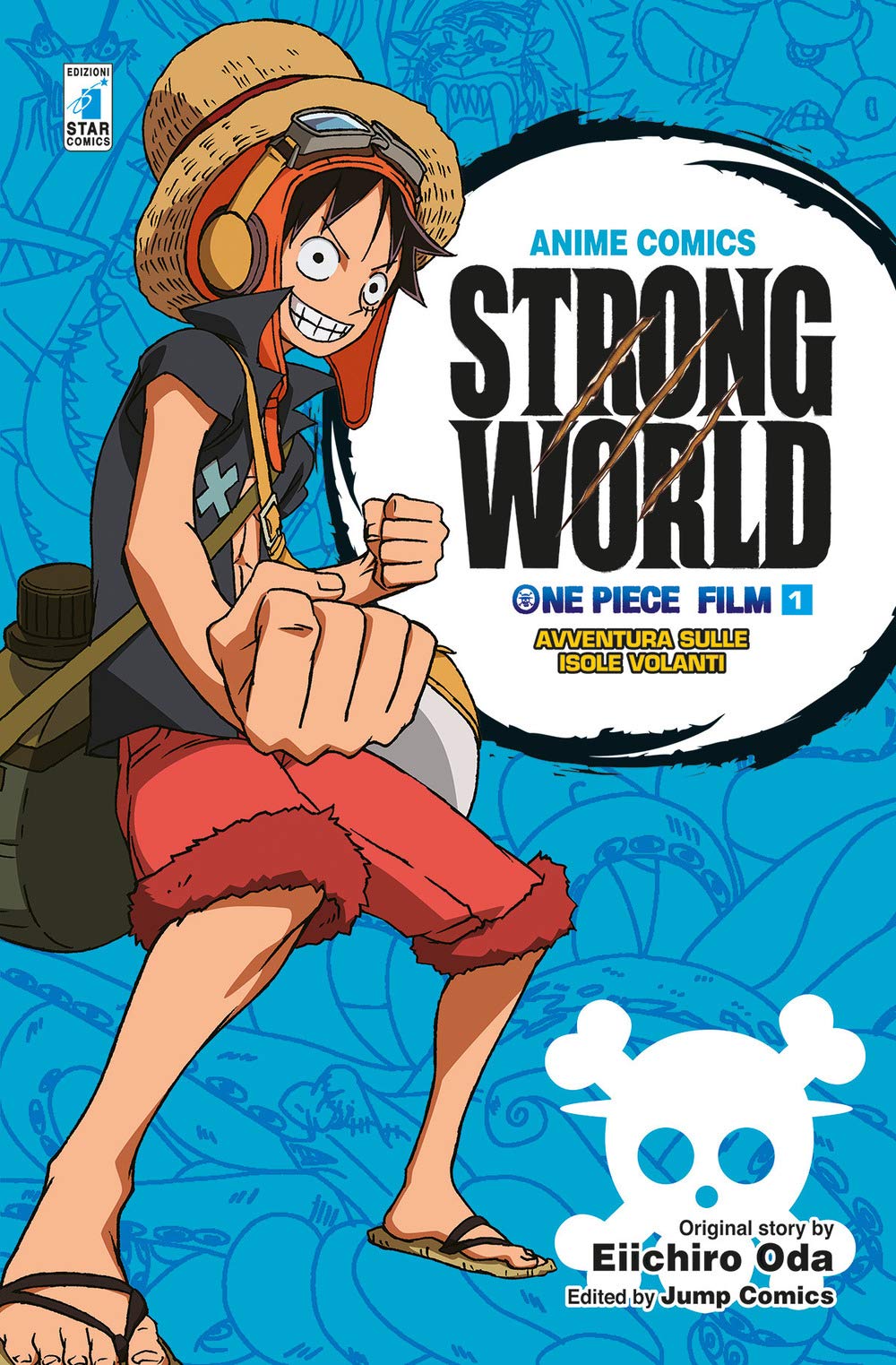 star-comics-one-piece-film-strong-world-anime-comics-vol-1-manga-dal-film image 1