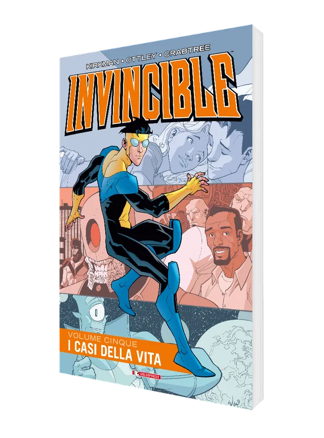 saldapress-invincible-vol-5-i-casi-della-vita-fumetto image 1