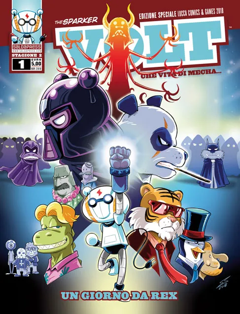 saldapress-volt-stagione-2-1-fumetto-comico-robot image 1