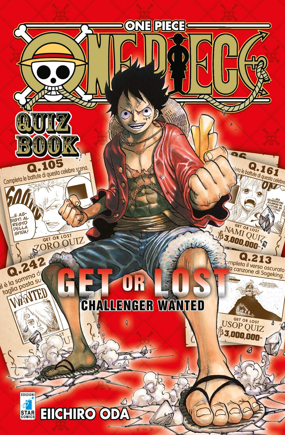 star-comics-one-piece-quiz-book-get-or-lost-challenger-wanted-ed-illustrata image 1