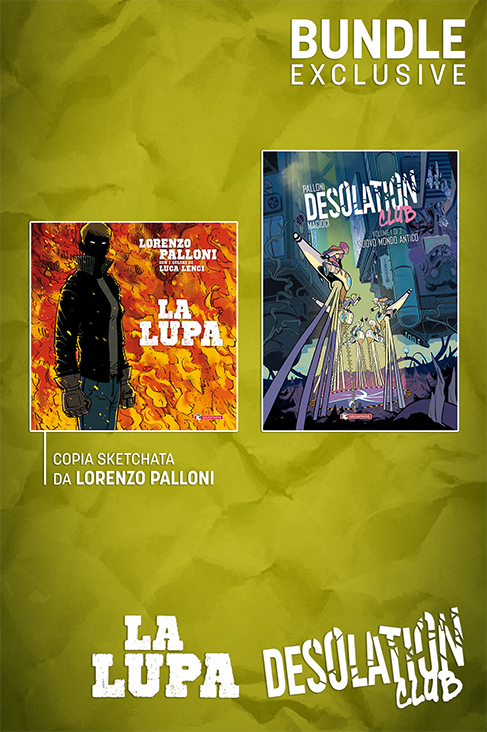 saldapress-la-lupa-desolation-club-vol-1-bundle-con-due-graphic-novel-di-lorenzo image 1