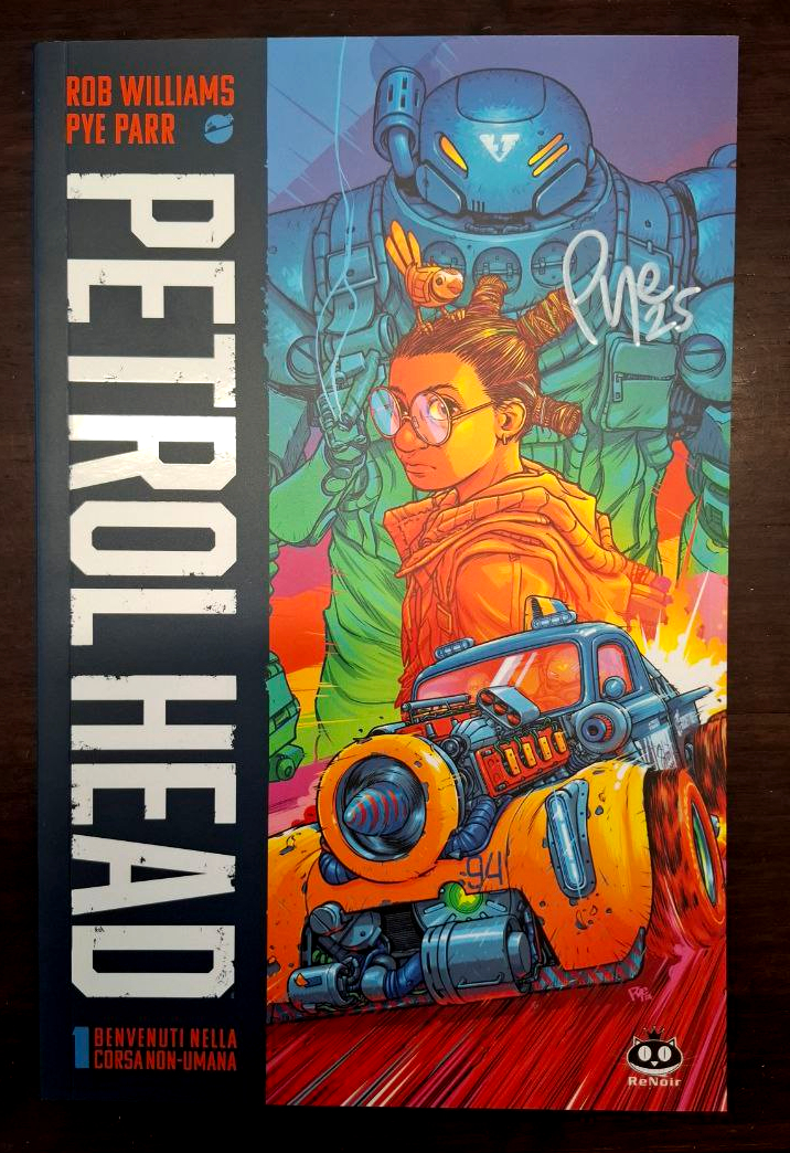 renoir-comics-petrol-head-vol-1-copia-autografata-fumetto image 1