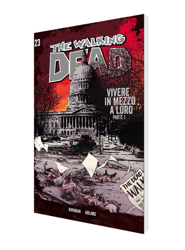 saldapress-the-walking-dead-ediz-gds-23-albo-gazzetta-dello-sport-con-vivere-in- image 1