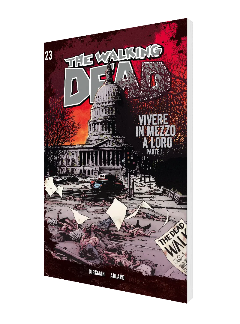 saldapress-the-walking-dead-ediz-gds-23-albo-gazzetta-dello-sport-con-vivere-in- image 1