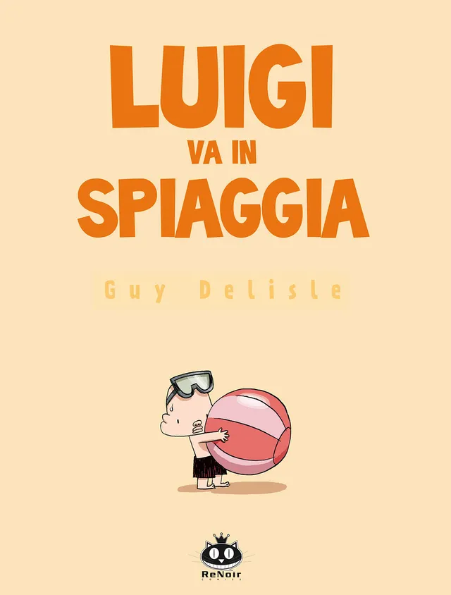 renoir-comics-luigi-va-in-spiaggia-guy-delisle image 1