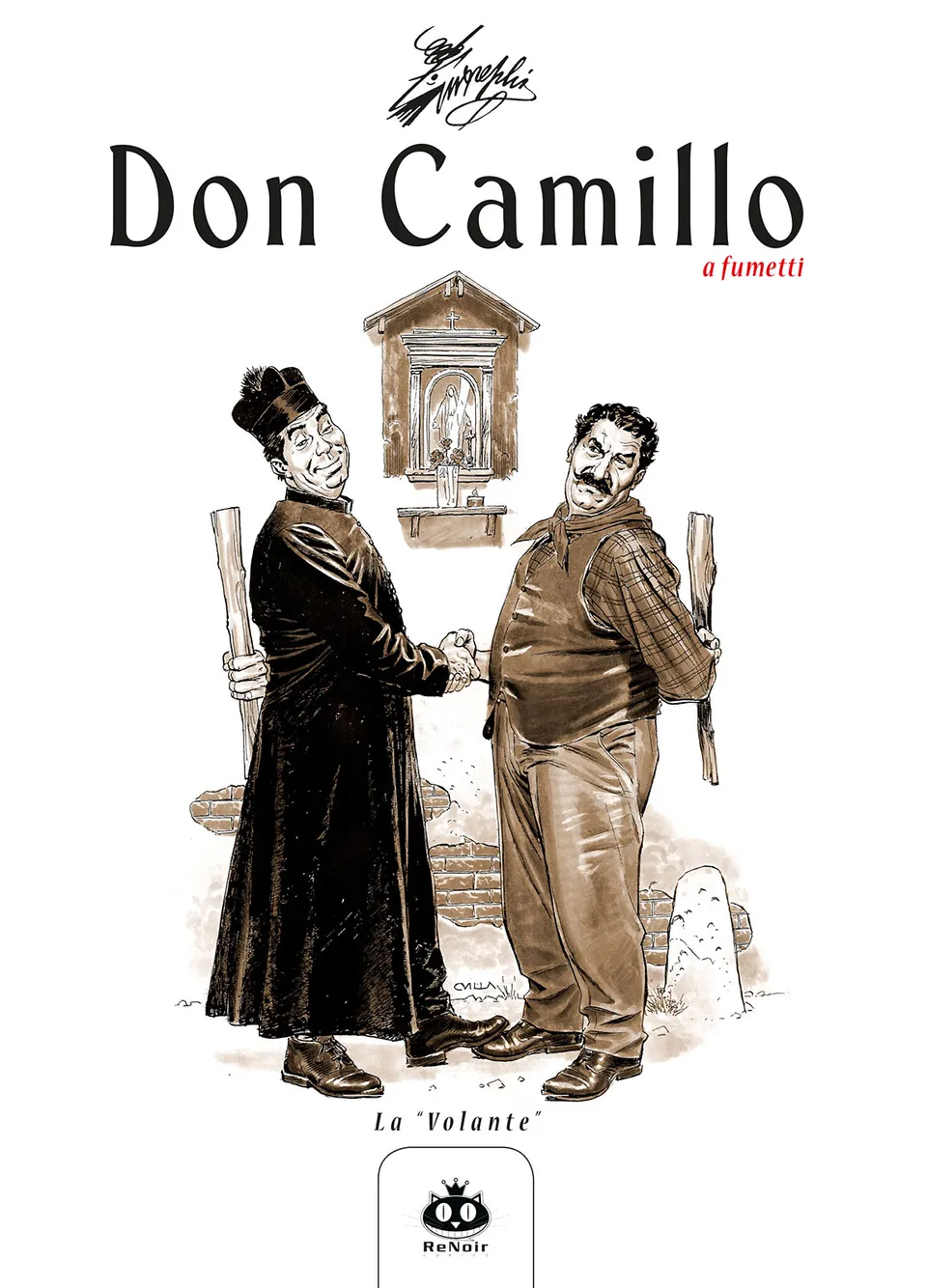 renoir-comics-don-camillo-a-fumetti-vol-10-la-volante-variant image 1