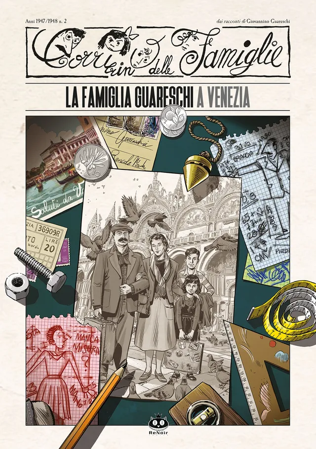 renoir-comics-corrierino-delle-famiglie-vol-2-guareschi-a-venezia-fumetto image 1