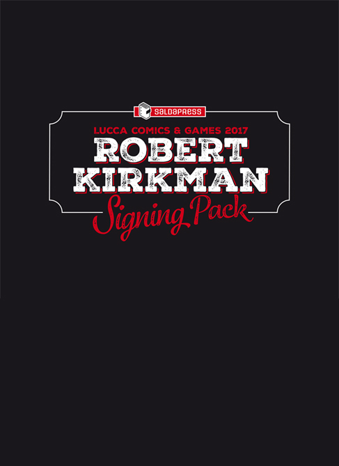 saldapress-robert-kirkman-signing-pack-volume-cartonato-the-walking-dead-negan-q image 1