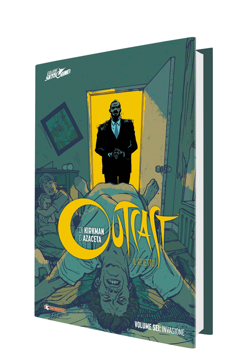 saldapress-outcast-vol-6-hc-invasione-volume-cartonato-di-robert-kirkman image 1