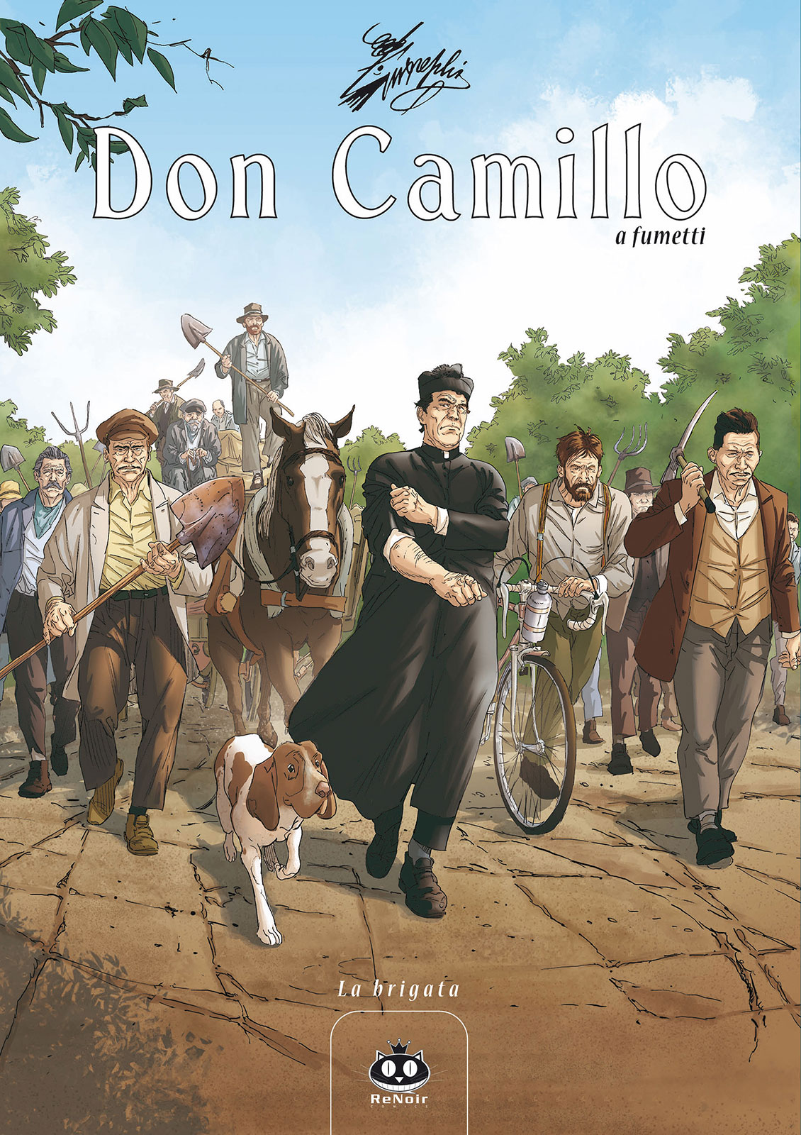 renoir-comics-don-camillo-a-fumetti-vol-19-la-brigata-fumetto image 1