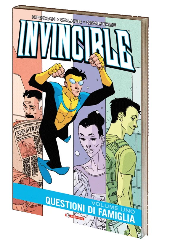 saldapress-invincible-vol-1-fumetto-di-robert-kirkman image 1