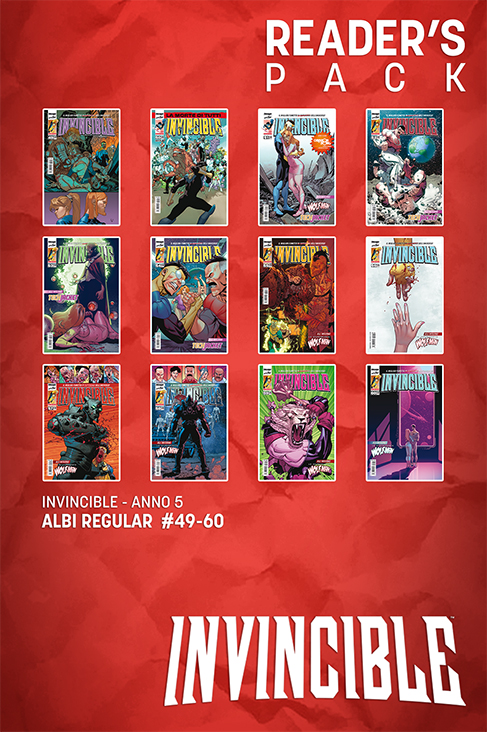 saldapress-invincible-anno-5-pack-annata-supereroi image 1