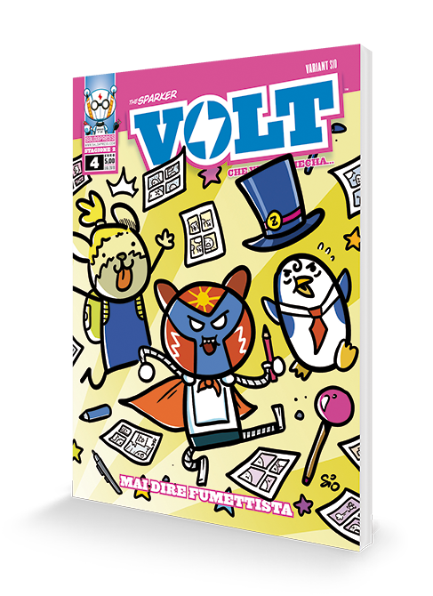 saldapress-volt-stagione-2-4-el-rayo-il-fumettista-mascherato image 1
